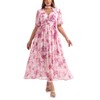 EYWOL Maternity Dresses for Women: Plus Size Summer Dress for Women - Summer Maxi Dresses - Beach Wedding Guest Dress Pink