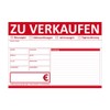 4WAY Verlag Car Sales Signs DIN A4 Printed on Both