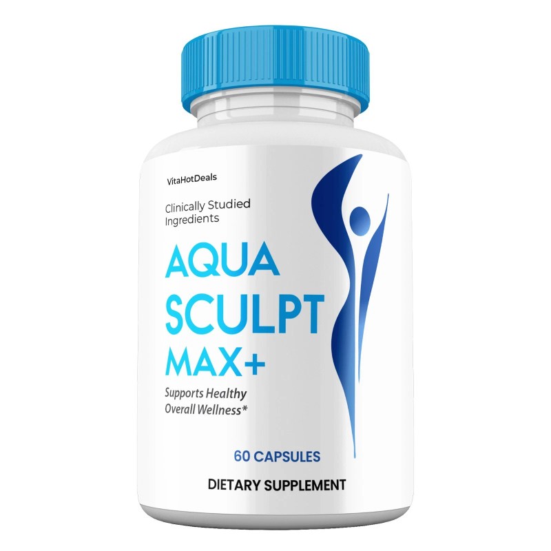 Aqua Sculpt Max+ Capsules, Max Strength, AquaSculpt Max Supplement (10