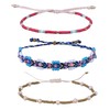 KELITCH 3 pcs Friendship Bracelet Women Bracelets Colorful Stack Miyuki