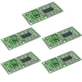 PAMEENCOS 5 pcs Microwave Doppler Radar Motion Detector Sensor RCWL-0516 Module Board