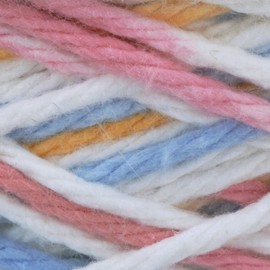 Lily - 10300202612 Sugar'n Cream Cotton Cone Yarn, 14 oz, Kitchen Breeze Ombre, 1 Cone