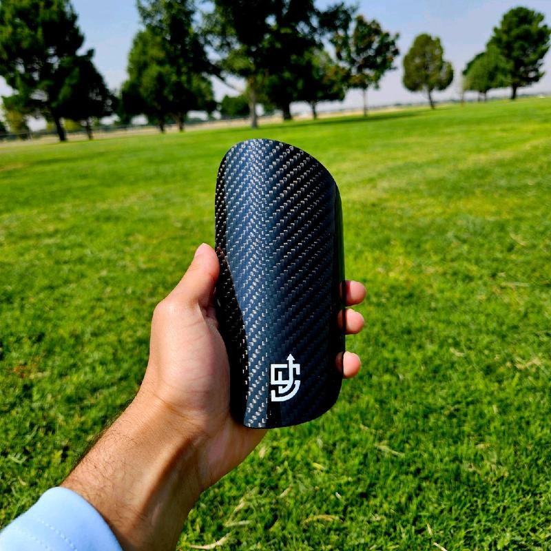 SccerUp Carbon Fiber Shin Guards (3-4 Day Shipping) - Model: