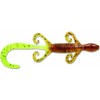 Trigger X LZ6 Custom Baits Lizard, Pumpkin/Chartreuse
