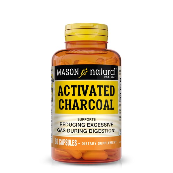 MASON NATURAL MASON NATURAL Activated Charcoal - Alleviates Gas and