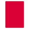 Kyoei Plastic Underlayment, Transparent Color, A4, Red NO.1377-R