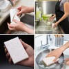 Natural Sponge Kitchen 12Pack,Eco Friendly Non-Scratch Scrub Sponge,Biodegradable Sisal Scrubber