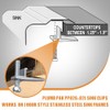 Dreyoo 12 Pack Sink Clips for Countertop Sinks, Heavy Duty