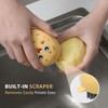 Lumkew Vegetable Brush Scrubber for Potato Mushroom (1, Potato)