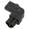 IEC320 C6 to C13 Power Adapter 90 Degree 2.5A‑10A 250V