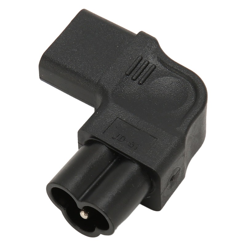 IEC320 C6 to C13 Power Adapter 90 Degree 2.5A‑10A 250V