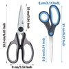 KYDIFS Left Handed Scissors and Left Handed Kitchen Scissors, Lefty