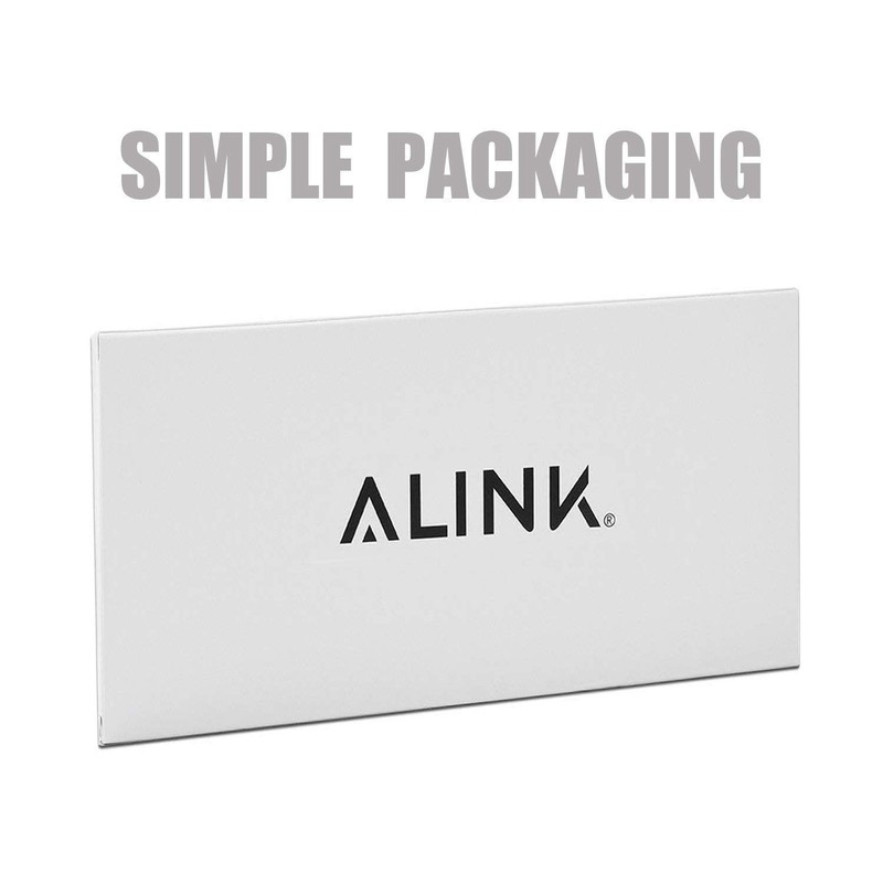ALINK 100 White Paper Straws Bulk, Biodegradable Drinking Straw for