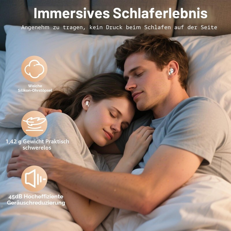 Ear Plugs for Sleeping, 45 dB Noise Cancelling Hearing Protection