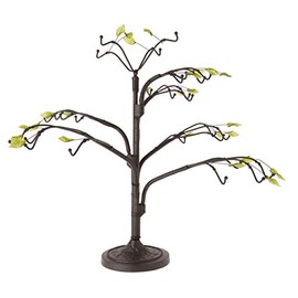 Bard's Dark Brown Ornament Stand, Twig Tree, 18.5" H x 22" W x 22" D