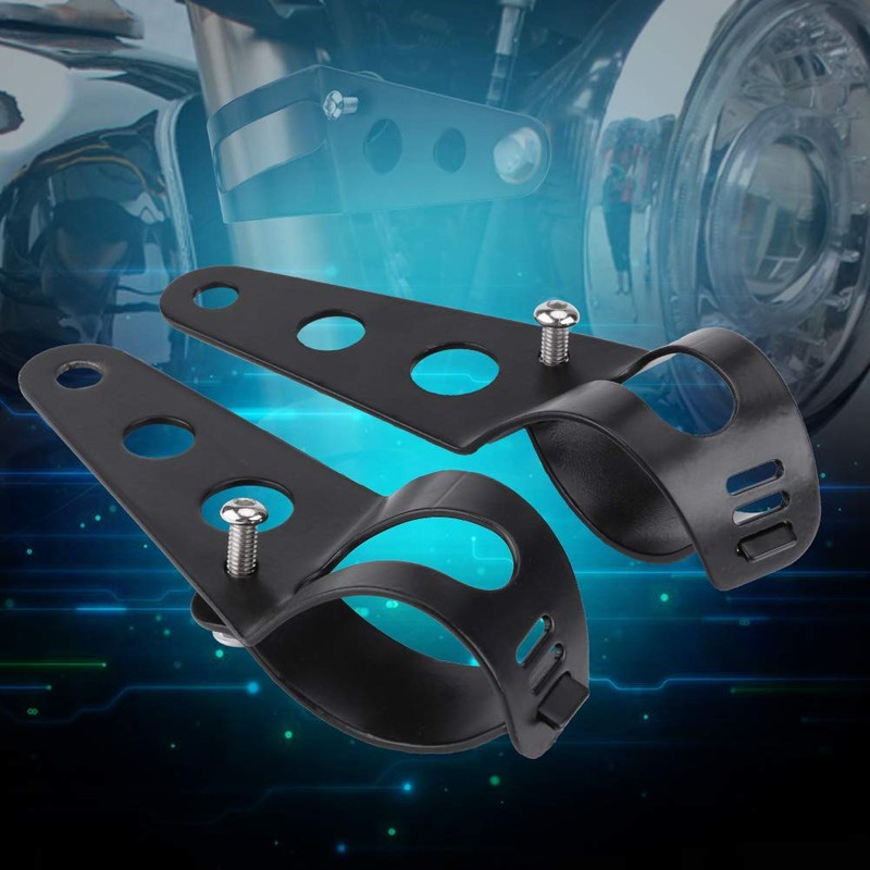 KIMISS Fork Headlight Mount, 35-43mm Motorcycle Headlight Mount, Fork Tube