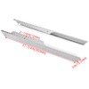 Kojem Silver Rocker Panel Diamond Compatible with 1994-2013 EZGO TXT