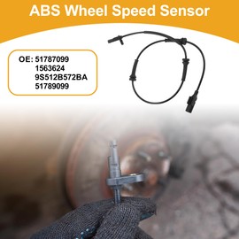 Partuto ABS Wheel Speed Sensor No.51787099/1563624 Rear Left Right ABS Sensor Anti-lock Braking System Sensor for Fiat 500 2009-2023