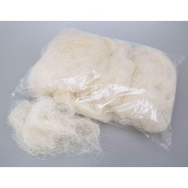 Schreiber Deko Sisal Cotton Wool White (Cream) 500 g Flax Hair