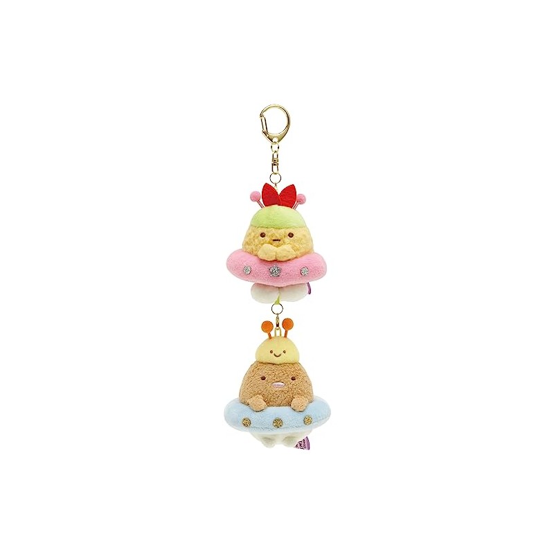 MO09801 Sumikko Gurashi Collection Hanging Plush, Shrimp Furano Tail