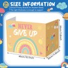 Honoson 24 Pcs Bulk Inspirational Privacy Folders for Students Cardboard