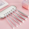 6pcs Blackhead Remover Tool Stainless Steel Pimple Comedones Extractor for