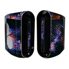 MightySkins Carbon Fiber Skin Compatible with Alienware Aurora R11 Gaming Desktop - Andromeda | Protective, Durable Textured Carbon Fiber Finish | Easy to Apply and Change Styles | Made in The USA