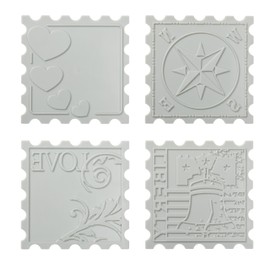 Fiskars Stamp Design Plate Expansion Pack, Medium, 4-Pack