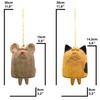 Blümelhuber Cat and Mouse Bell Large Window Decoration Hanging Mouse