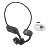 Depisuta Bone Conduction Headphones, IP68 Waterproof MP3 Swimming Headphones, Underwater
