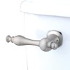 Kingston Brass KTNL8 Naples Tank Lever, Brushed Nickel, 3-Inch Handle