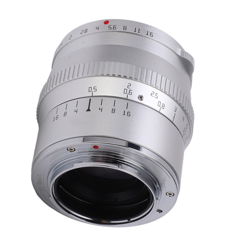 TTArtisan 50mm F1.2 APS C Manual Focus Lens Large Aperture