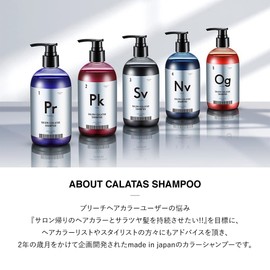 Calatas Salon by Caratas [Pk Pink Series] Shampoo or Treatment 11.8 fl oz (350 ml) Each