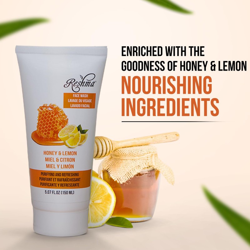 Reshma Beauty Honey & Lemon Face Wash for All Skin
