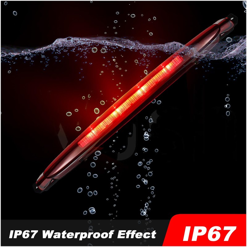 KEEGTBOX High Mount Stop Light LED Third Brake Light Fit