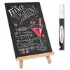 ONUPGO Chalkboard Signs with Easel, 8" x 12" Food Signs