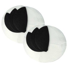 vhbw 12x Paper Filters, 6x Activated Carbon Filters Compatible with DeLonghi D38 Series, DL Series, F38 Series Fryer - 18-Piece Filter Set