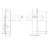 ROSTEX Renovation Fitting Stainless Steel Renovation Fitting with Vigo Handle