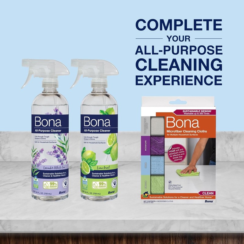 Bona All-Purpose Cleaner - Lavender White Tea Scent - 24