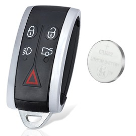 Beefunny Smart Remote Key Fob Replacement for Jaguar XF XFR XK XKR XJ8 XK8 2006-2013 FCC ID:KR55WK49244,KR55WK45694 315MHz (1)