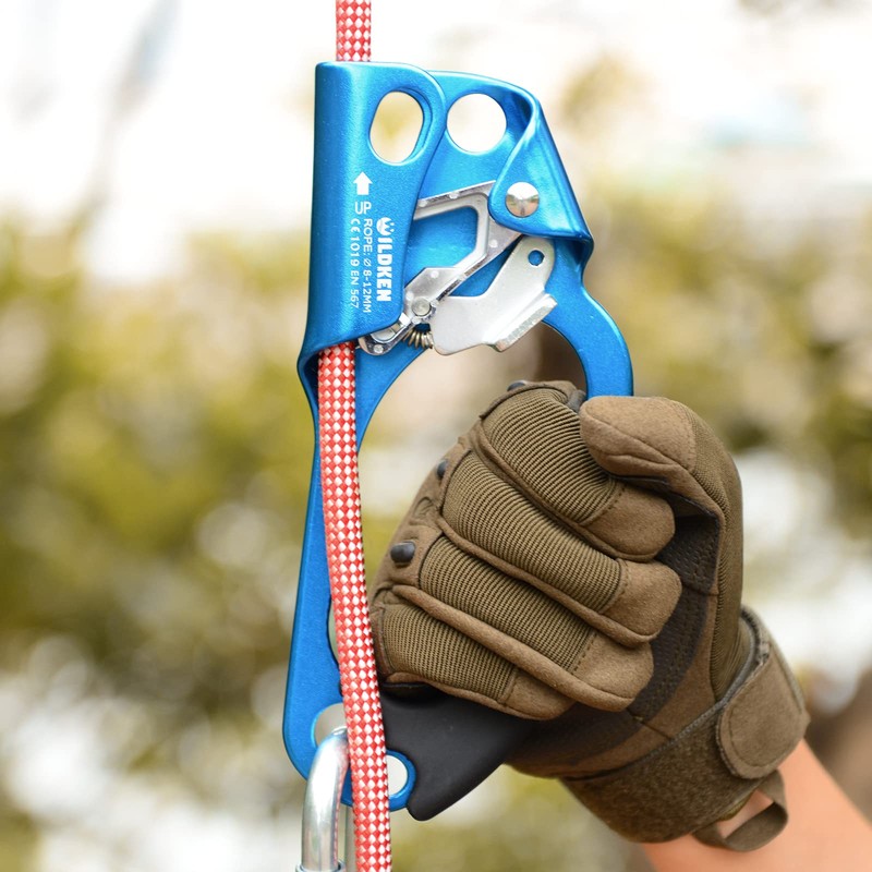 WILDKEN Climbing Hand Ascender Outdoor Mountaineering Tree Arborist Climbing Rappelling