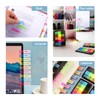 Golcellia 300 Pcs, Transparent Sticky Notes, Page Markers, Sticky Tabs,