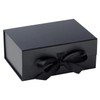 Luxury Presentation Black Gift Box with Ribbon Gift Box for