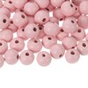 QUARKZMAN Pack of 100 12 mm Colourful Natural Wood Beads,