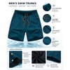 Men’s Double-Layer Swim Trunks for Beach & Pool – Quick-Dry