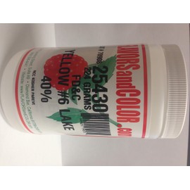 FD&C Yellow #6 Lake 40% 227 Grams