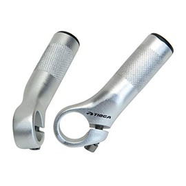 TIOGA Power Studs 5 Silver Aluminum Bar Ends 90mm HBE01301