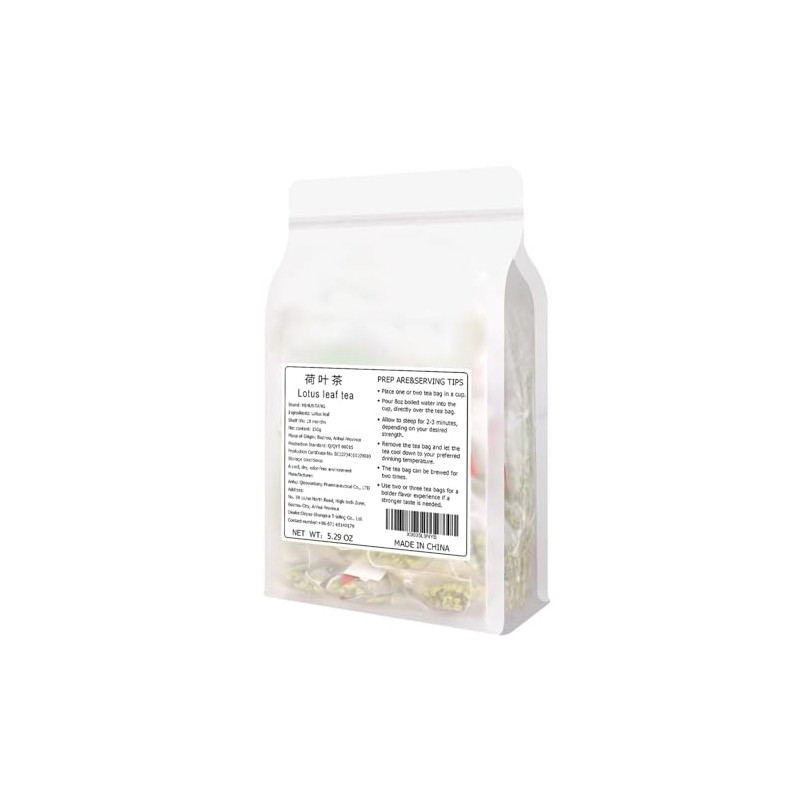 Lotus leaf tea 5.29 oz Tea bag Lotus fragrance Dense
