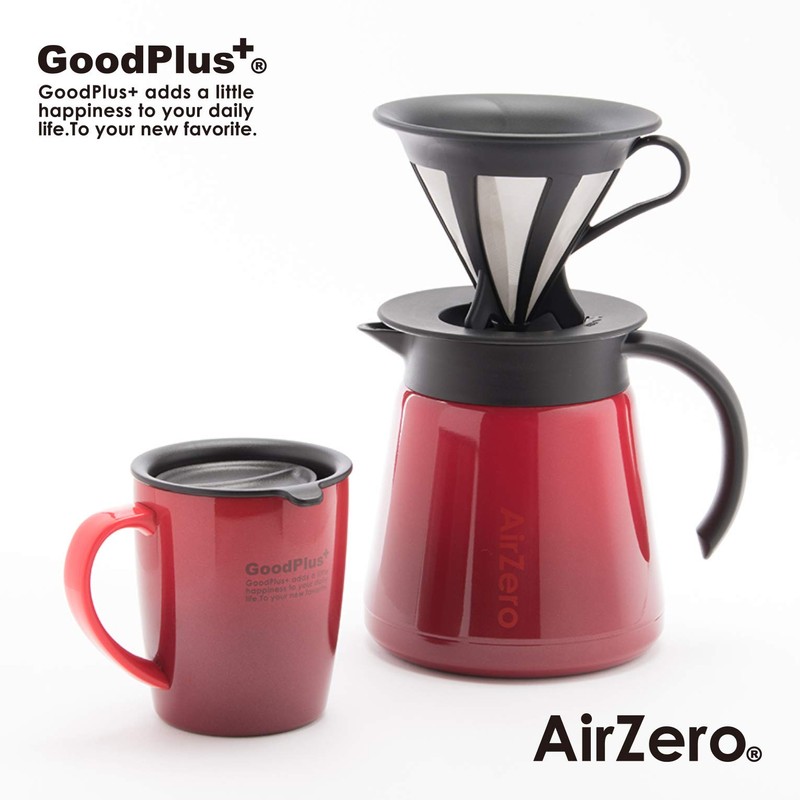 Goodplus Vacuum Insulated Stainless Steel Pot (Air Zero) Carefully Layered