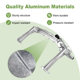 WMPHE Aluminum Rear Coolant Water Heater Pipe Compatible with Land Rover Range Rover Discovery LR4, Jaguar XJ XF XE F-Type F-Pace 2013-2021 Replacement for LR109401 LR041788 LR075991